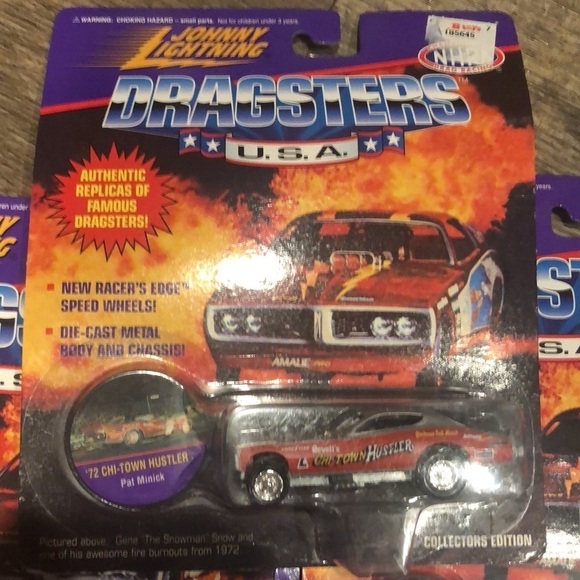 Johnny Lightning Dragsters NHRA 1995 Full Set of 11 - Picture 2 of 9